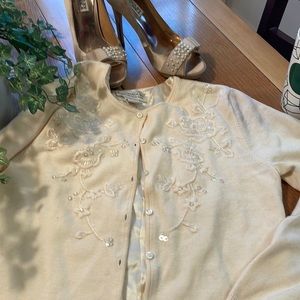Banana Republic embellished cardigan